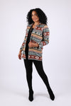 225501 Aztec Western Jacket: Boho Fall Blazer