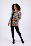 225501 Aztec Western Jacket: Boho Fall Blazer