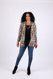 225501 Aztec Western Jacket: Boho Fall Blazer