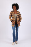 225502 Aztec Western Jacket: Caramel Vintage Blazer