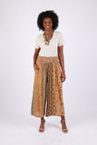 225512 Patchwork Palazzo Pants in Fall Colors (Amber Hue Line)