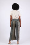 225522 Earthy Vintage Patchwork Palazzo Pants (Wildwoven Dream)