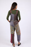 225539 Vintage Berry Fall Patchwork Overall