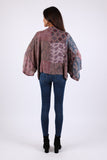 225545 Plum Meadow Patchwork Kimono Cardigan