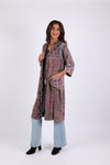 225546 Long Vintage Kimono (Plum Meadow Patchwork)