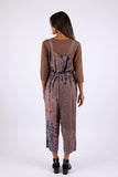 225547 Vintage Patchwork Fall Overall (Plum Meadow)