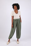 225563 Stonewashed Harem Pants: Cuffed Hem (Fall Colors)