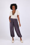 225563 Stonewashed Harem Pants: Cuffed Hem (Fall Colors)