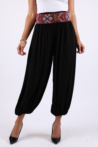 225803 Hippie Beaded Belt Stretchy
