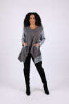 225571 Black and White Patchwork Tunic: Checkered & Striped