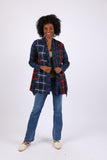 225702 Bold Plaid Cardigan in Patchwork: Heritage Flannel