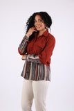 225713 Amber Rust Corduroy Boho Jacket