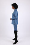 225735 Bohemian Embroided Denim Shirt