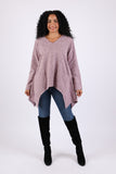225753 Lavender Cotton Tunic Top