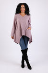 225753 Lavender Cotton Tunic Top