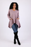 225753 Lavender Cotton Tunic Top