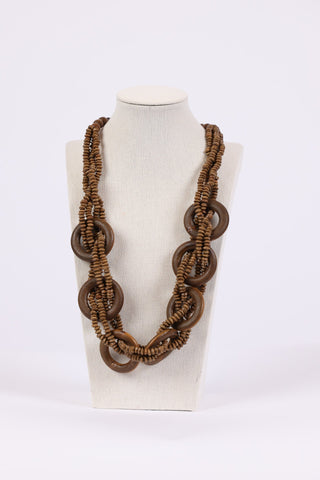 225800 Boho Wanderwood Necklace