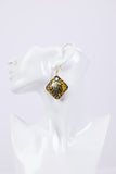 225817 Tribal Stone Sqaure Earrings Assortment