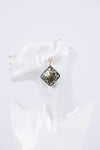 225817 Tribal Stone Sqaure Earrings Assortment