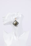 225817 Tribal Stone Sqaure Earrings Assortment