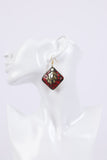 225817 Tribal Stone Sqaure Earrings Assortment