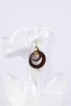 225819 Wooden Bohemian Earrings