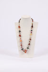 225826 Rich Multi-Colored Stone Necklace
