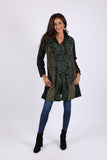 225901 Forest Green/Black Razor Cut Gypsy Jacket