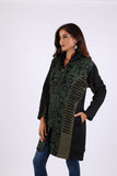 225901 Forest Green/Black Razor Cut Gypsy Jacket