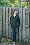 225901 Forest Green/Black Razor Cut Gypsy Jacket