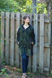 225901 Forest Green/Black Razor Cut Gypsy Jacket