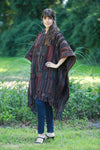 225913 Cocoa Baja Hippie Poncho: Hooded with Tassles