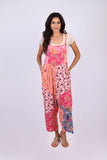 226026 Rose Meadow Overall in Floral Patchwork