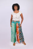 226043 Wildflower Patchwork Palazzo Pants