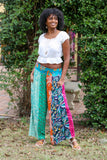 226043 Wildflower Patchwork Palazzo Pants