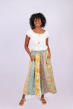 226066 Sunflower Petal Patch Palazzo Pants