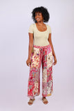 226086 Patchwork Hippie Summer Palazzo Pants