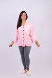 226122 Rayon Jacquard Stonewashed Kimono Top (3 color pack )