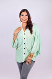 226122 Rayon Jacquard Stonewashed Kimono Top (3 color pack )