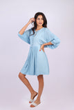 226123 Rayon Jacquard Stonewashed Tunic Dress (4 color pack )