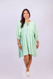 226123 Rayon Jacquard Stonewashed Tunic Dress (4 color pack )