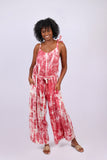 226124 Tie-dye Romper in Rayon Jacquard (4 color pack )
