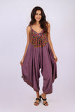 226133 Embroidered Stonewashed Wide-Leg Romper (4 color pack)