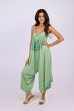 226133 Embroidered Stonewashed Wide-Leg Romper (4 color pack)