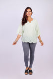 226141 Pastel Summer Tunic in Cotton Schiffli