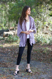 226209 Boho Kimono Open Front Fringe (3 Color Pack)